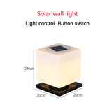 Solar Pillar Lights For Wall Garden And Decorative Street Light, Dimensions.
