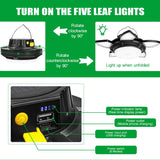 Solar camping lights Rechargeable Power Bank Features.