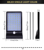 Solar Lights Three Lighting Modes With Remote Controller  Product Dimensions.