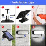 Solar Lights Pull-Switch With 5m Ext Line Installation Steps.