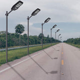 Solar Street Light 100W 200W 300W, Motion Sensor with Remote Control