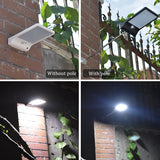 Solar Lights Three Lighting Modes With Remote Controller  Applications.
