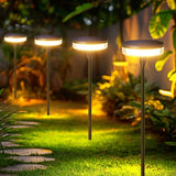2PCS Solar Swaying Pathway Lights, Bright and Waterproof for Yard, Lawn & Garden Decor