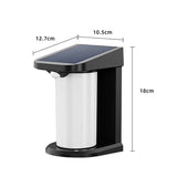 Solar Motion Sensor Wall Light Waterproof For Exterior Lighting, Product Dimensions.