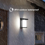 Solar Motion Sensor Wall Light Waterproof For Exterior Lighting, Waterproof.