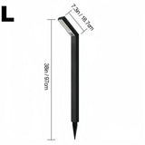 Solar Module LED Garden Pathway & Landscape Lights- dimensions-large