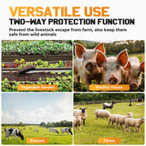 Showing Solar-powered electric fence-applications2