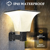 Showing Solar Security Wall Lights Motion Sensor With 3 Lighting Modes Weatherproof