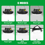 Solar Camping Light with Power Bank 6 working Modes