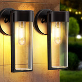 Solar Garden Wall Lights Waterproof Two Pieces.