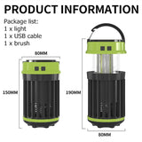 Solar Mosquito Killer Lamp – Portable Camping Light with 3 Modes - Product Information.