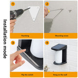 Showing Solar Motion Sensor Wall Light Product Installation.