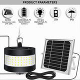 Solar Pendant Lights With Remote Control Product Parameters.