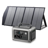 Solar Portable Power Station Battery for Home Backup and Outdoors Camping RV