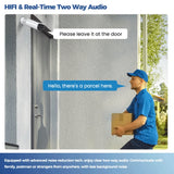 Solar Security Camera Outdoor WiFi, Wireless CCTV, PIR Motion Detection, Real Time