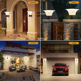 Showing Solar Security Wall Lights Motion Sensor With 3 Lighting Modes, Wide applications use