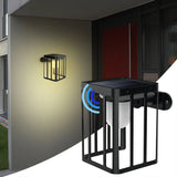 Solar Security Wall Lights Motion Sensor With Three Lighting Modes, Main Entrance