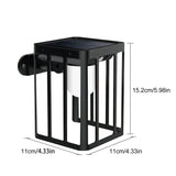 Solar Security Wall Lights Motion Sensor Product Dimensions