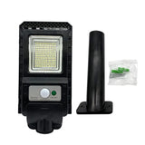 Super Bright Solar Light – Motion Sensor, Smart Light Control, Fast Charging, Product Package.