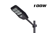Solar Street Light 100W 200W 300W, Motion Sensor with Remote Control