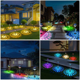 Solar Pathway Lights Changing Color Warm/White 