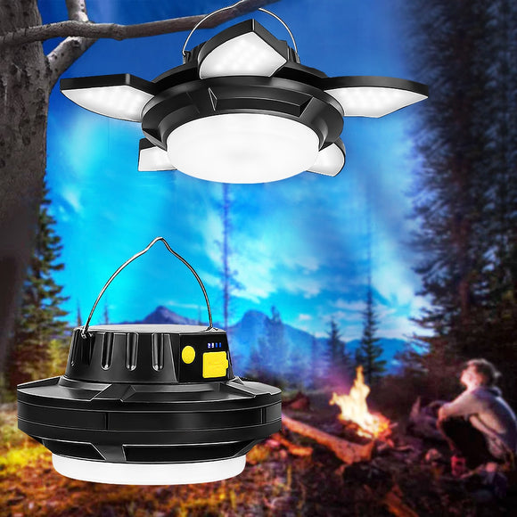 Solar camping lights Rechargeable Power Bank