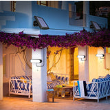 Showing night applications of Solar Light with Pull Switch 