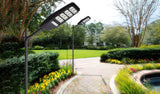 Showing application of the Solar Street Light with Motion Sensor