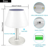 Solar Table Lamp, Specifications.
