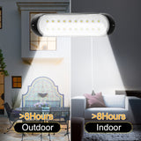 Solar Lights Pull-Switch With 5m Ext Line Waterproof For Indoor Outdoor